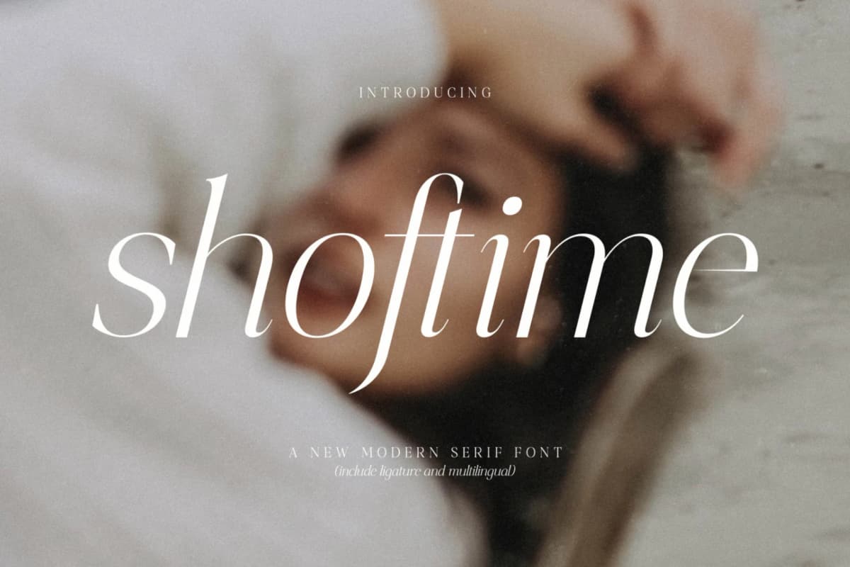 Preview 1 for Shoftime - A New Modern Serif Font