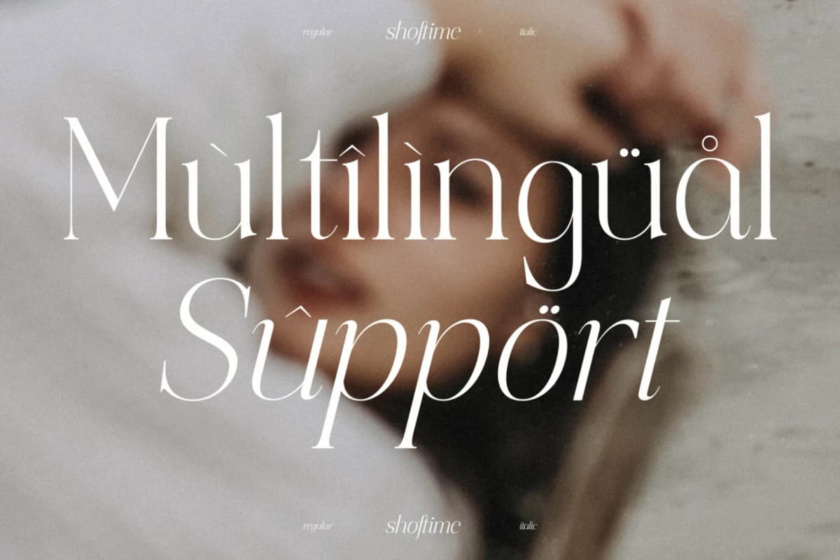 Preview 12 for Shoftime - A New Modern Serif Font