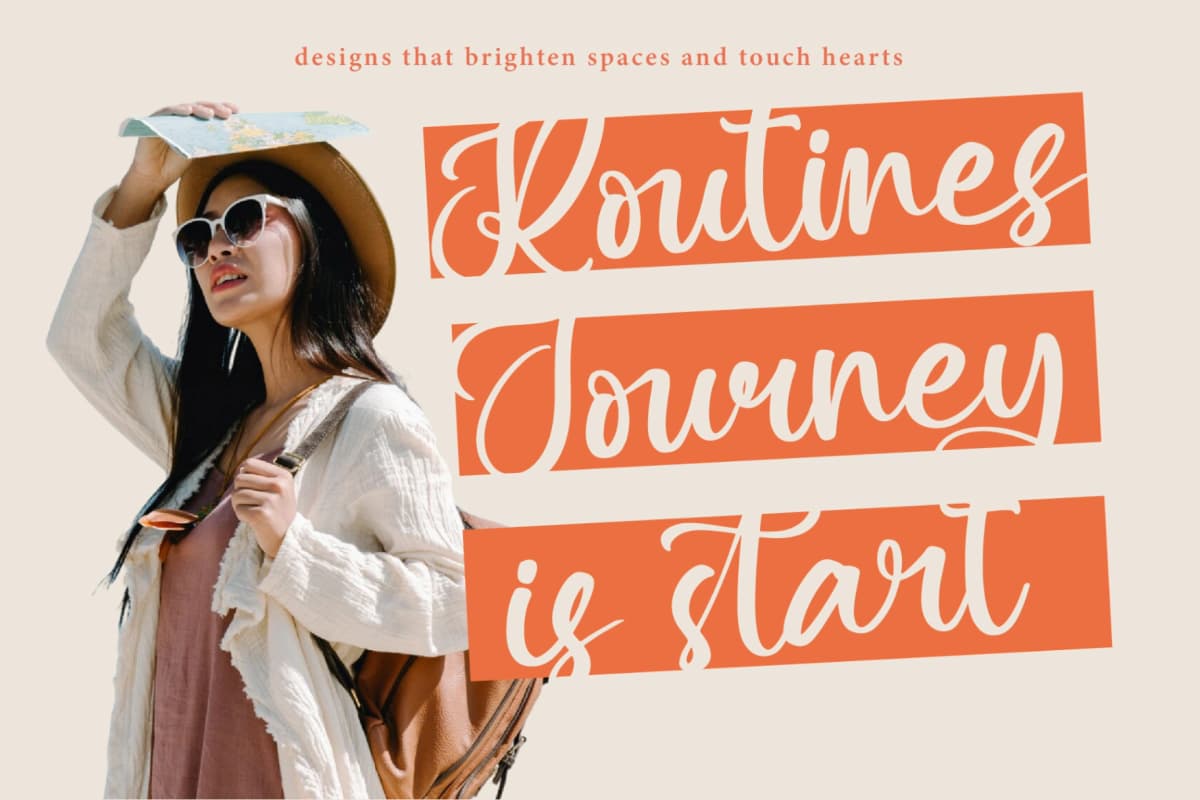 Asylen Raneta - Cute Script Font font preview 7