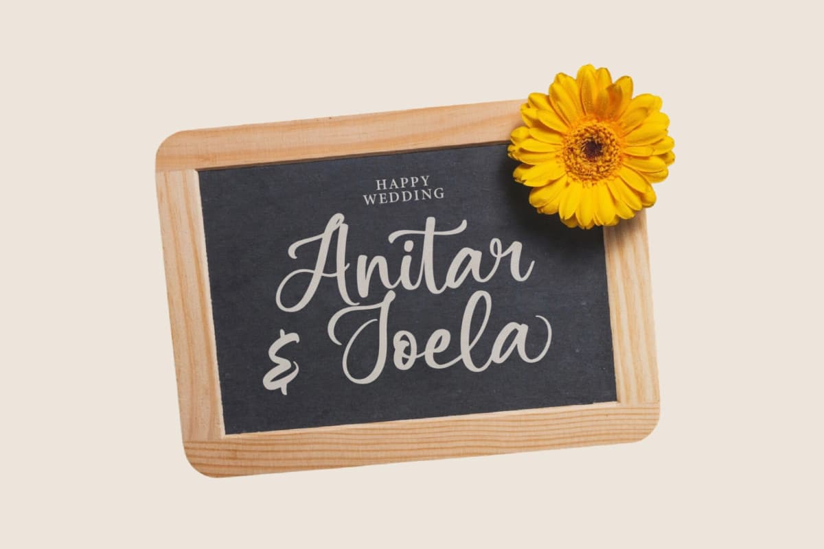 Asylen Raneta - Cute Script Font font preview 5