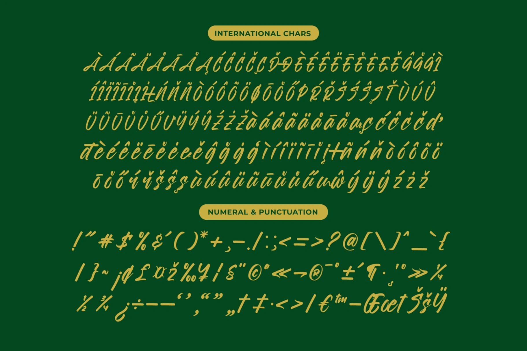 Preview 13 for Royalett Santhun - Bold Handwritten Font