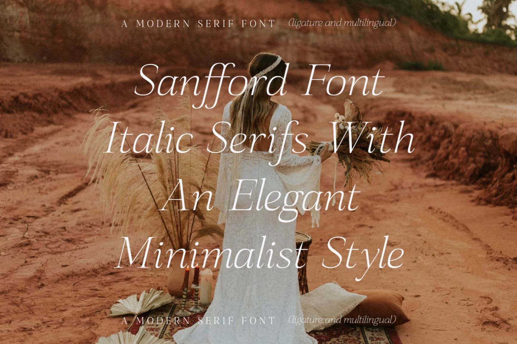Preview 2 for Sanfford - Modern Serif Font