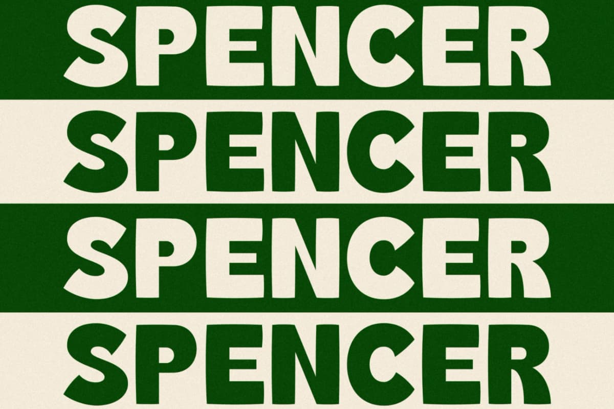 Heatrix - Sans Serif Display Font font preview 3