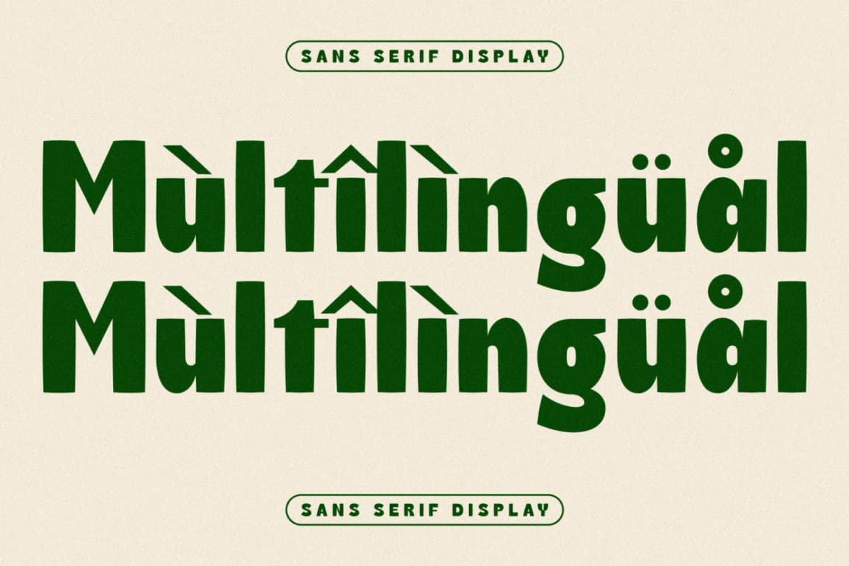 Heatrix - Sans Serif Display Font font preview 12