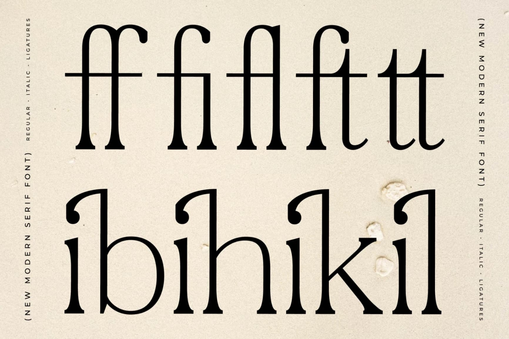 Preview 7 for Craftern - New Modern Serif Font