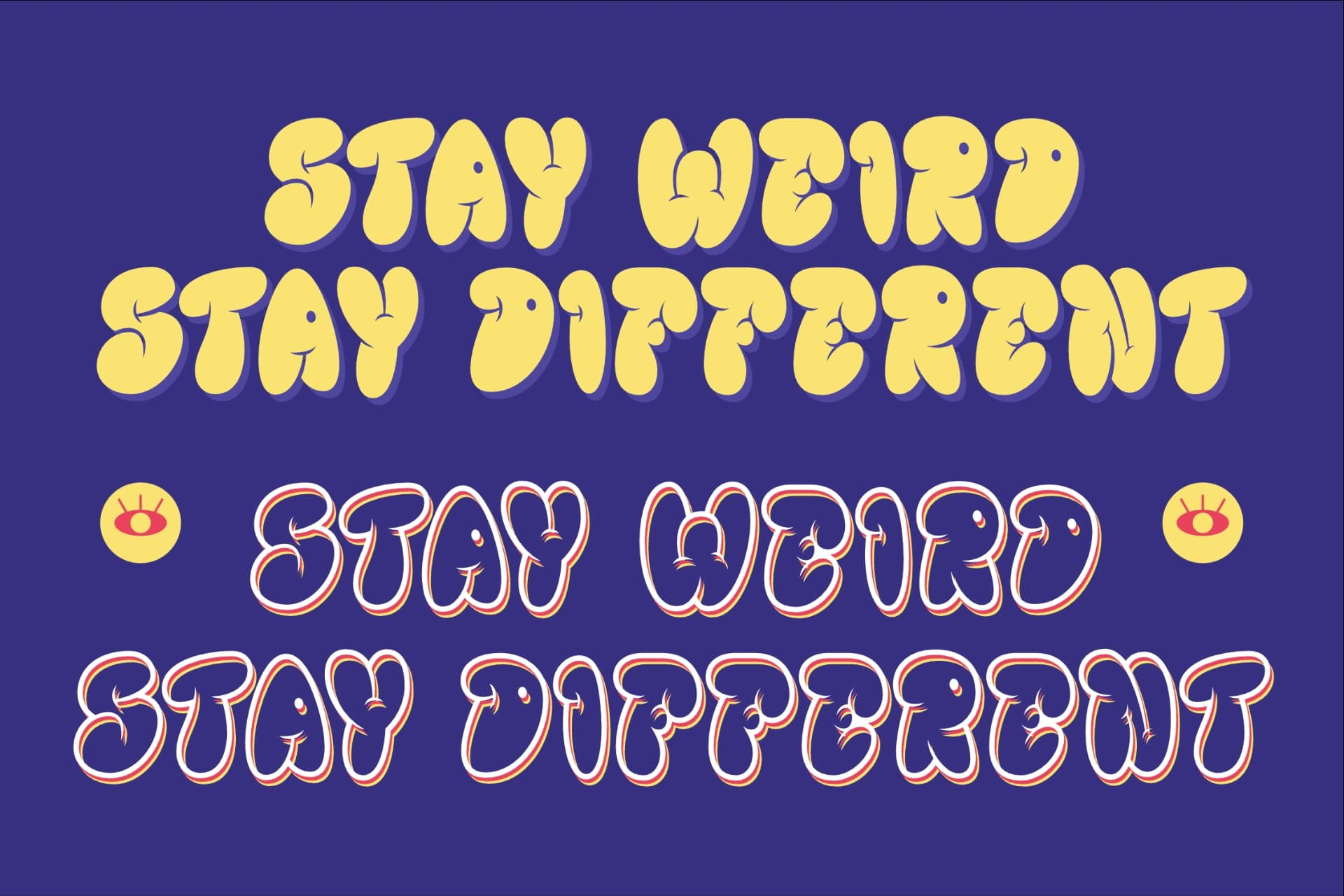 Preview 7 for Glorest Shufle - A Display Font