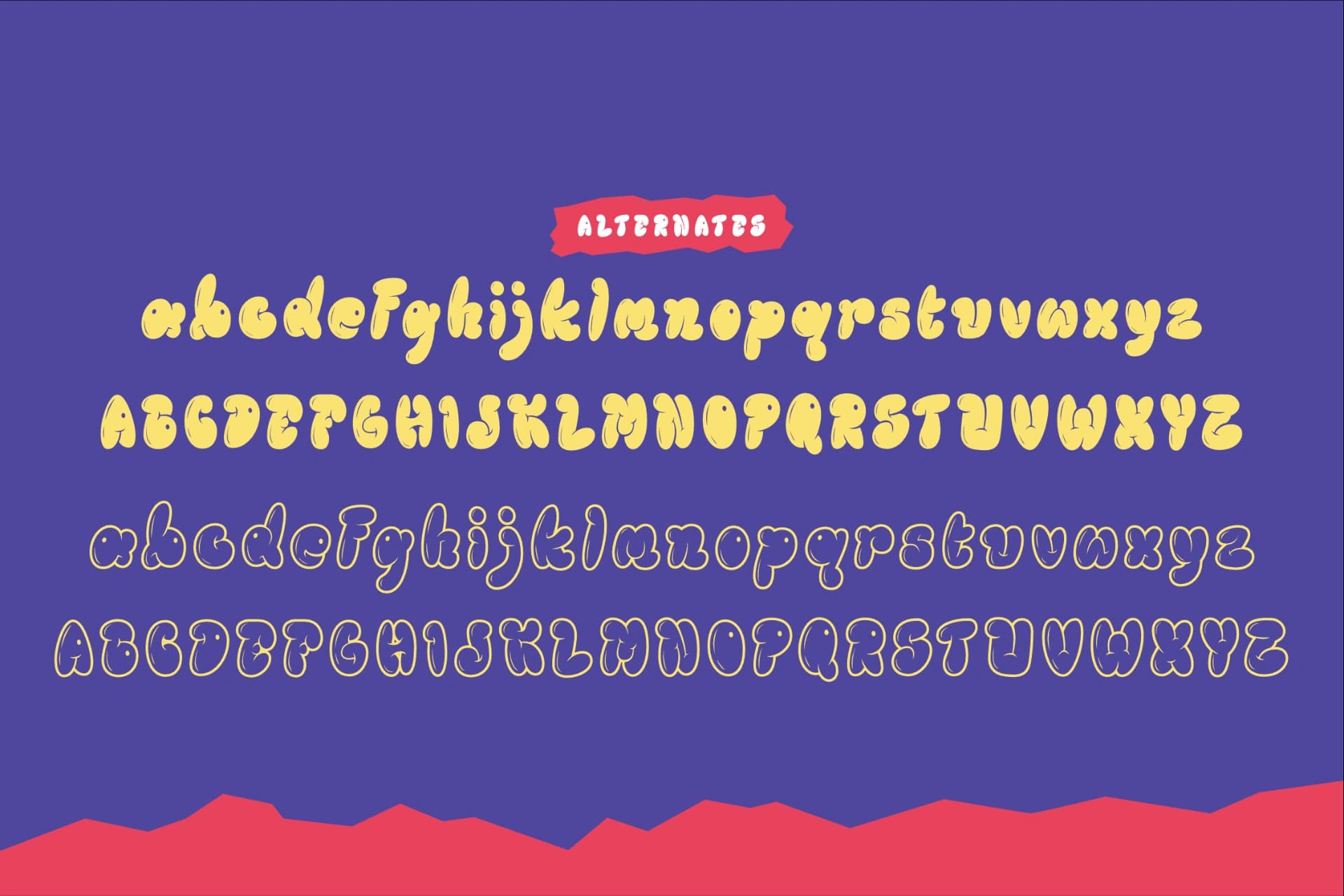 Preview 13 for Glorest Shufle - A Display Font