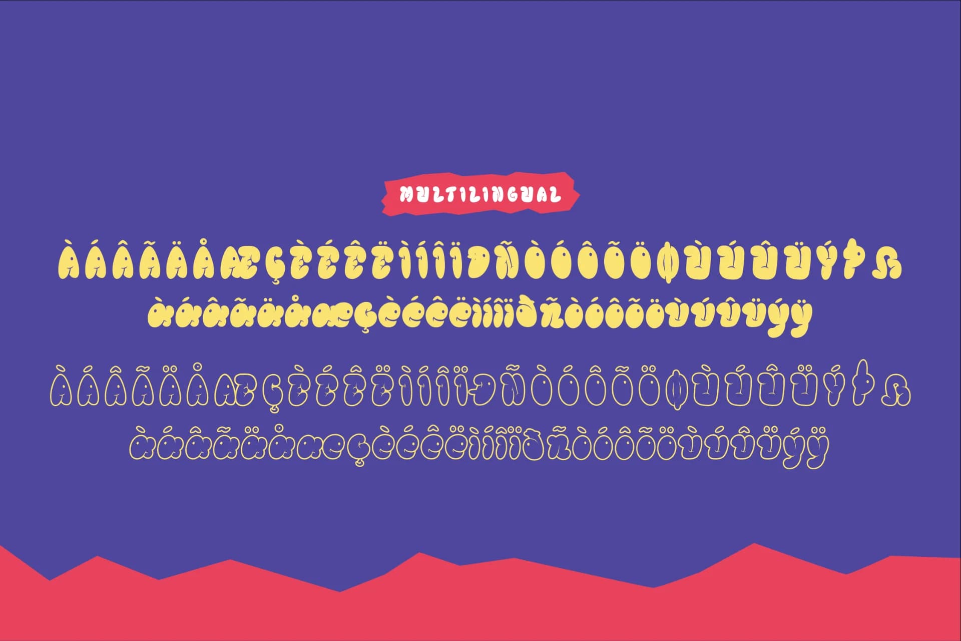 Preview 14 for Glorest Shufle - A Display Font