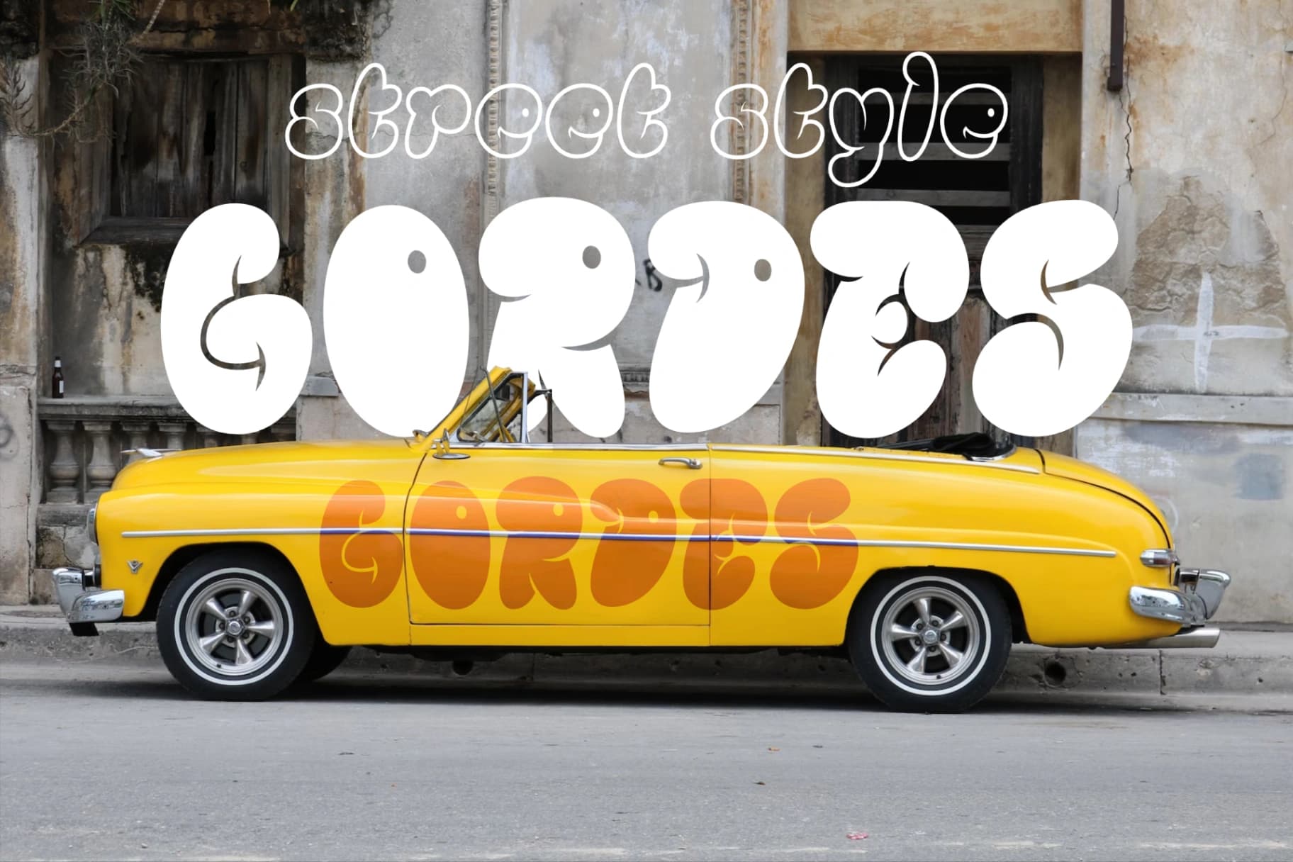 Preview 10 for Glorest Shufle - A Display Font