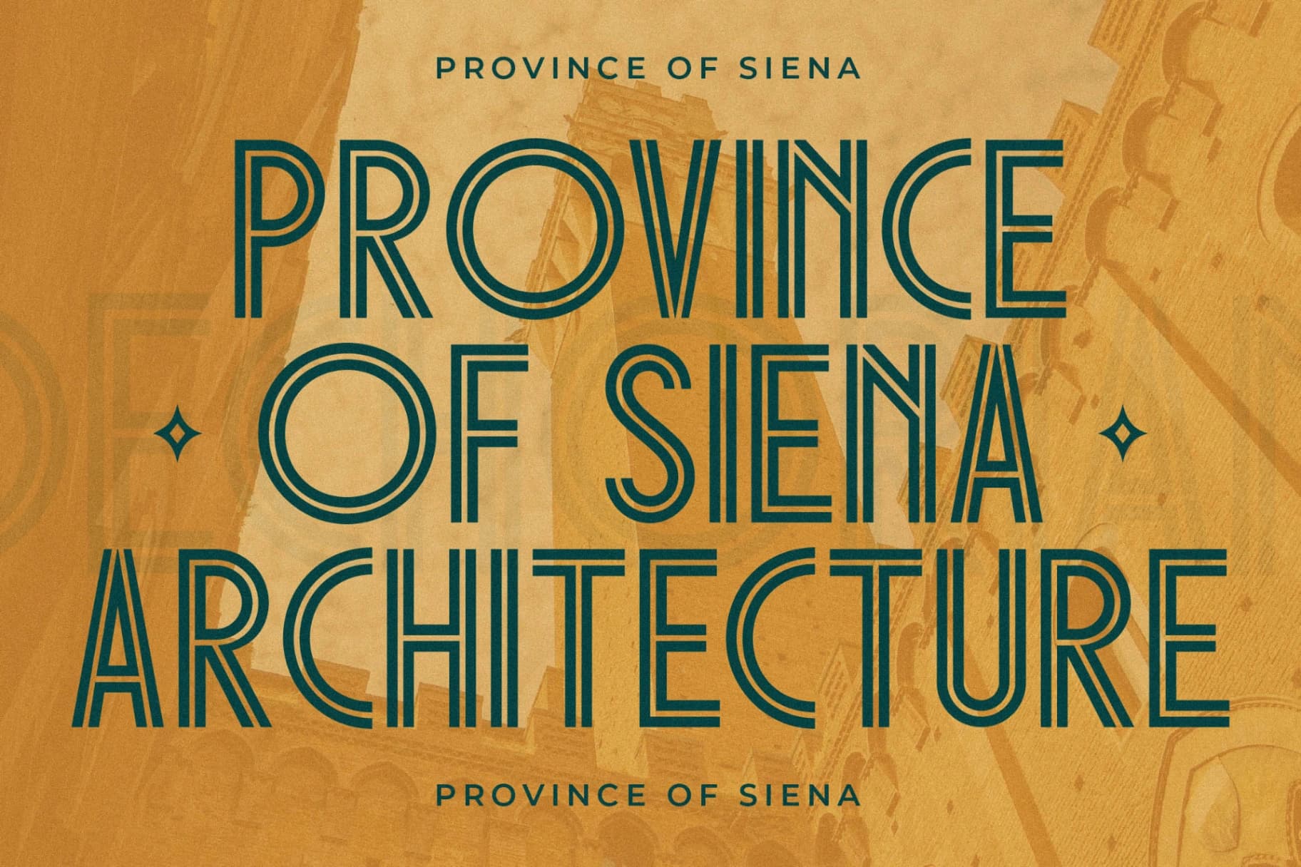 Preview 2 for Dechorian - New Art Deco Font