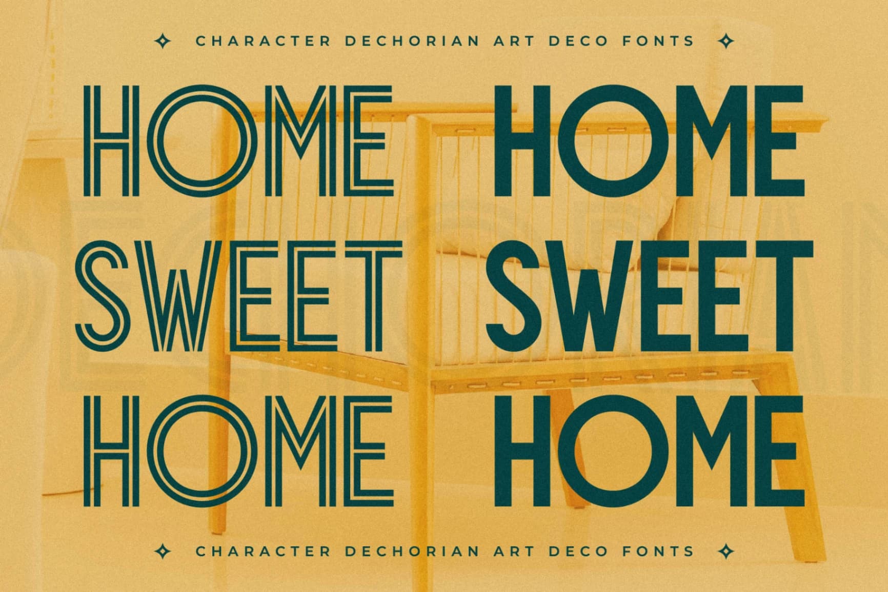 Preview 8 for Dechorian - New Art Deco Font
