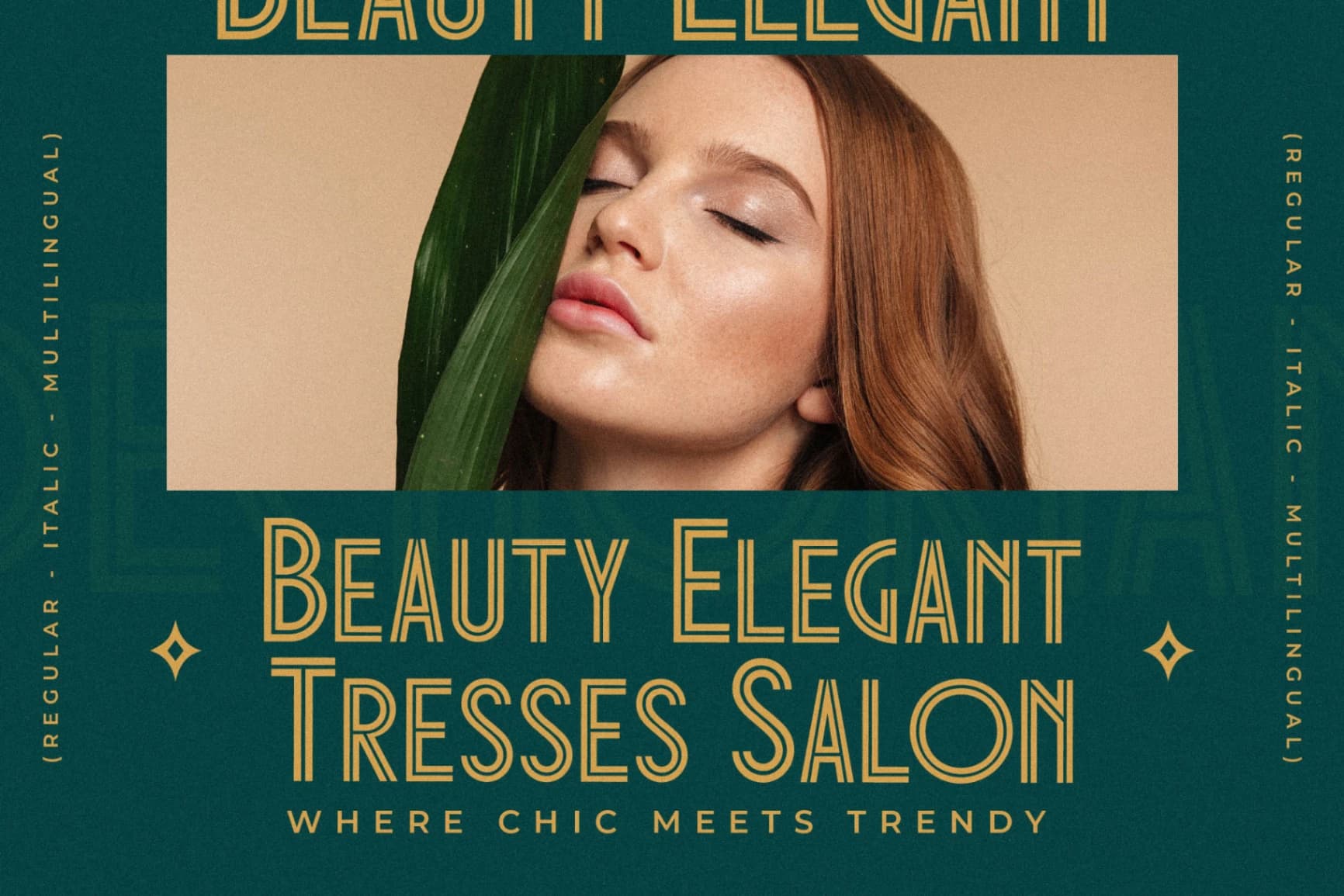 Preview 11 for Dechorian - New Art Deco Font