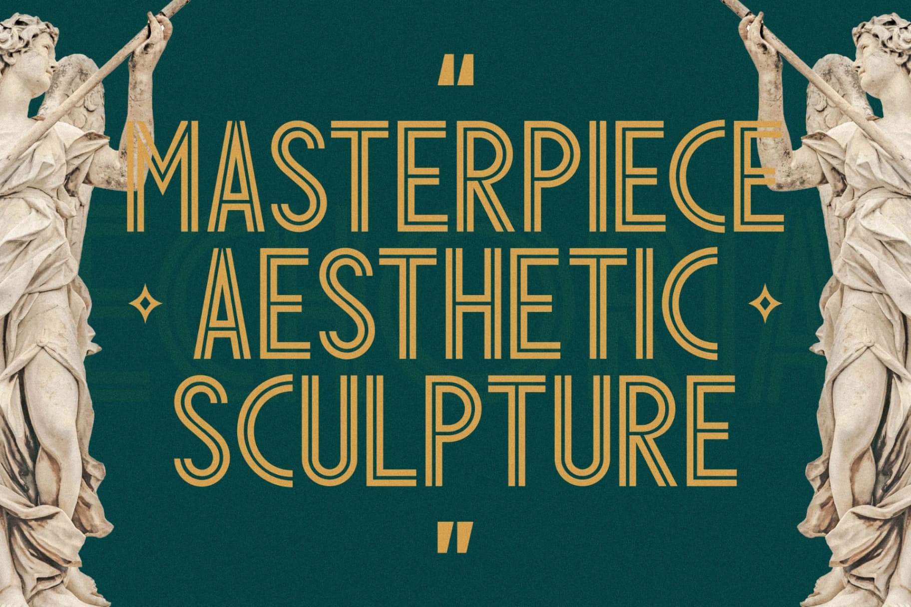 Preview 5 for Dechorian - New Art Deco Font
