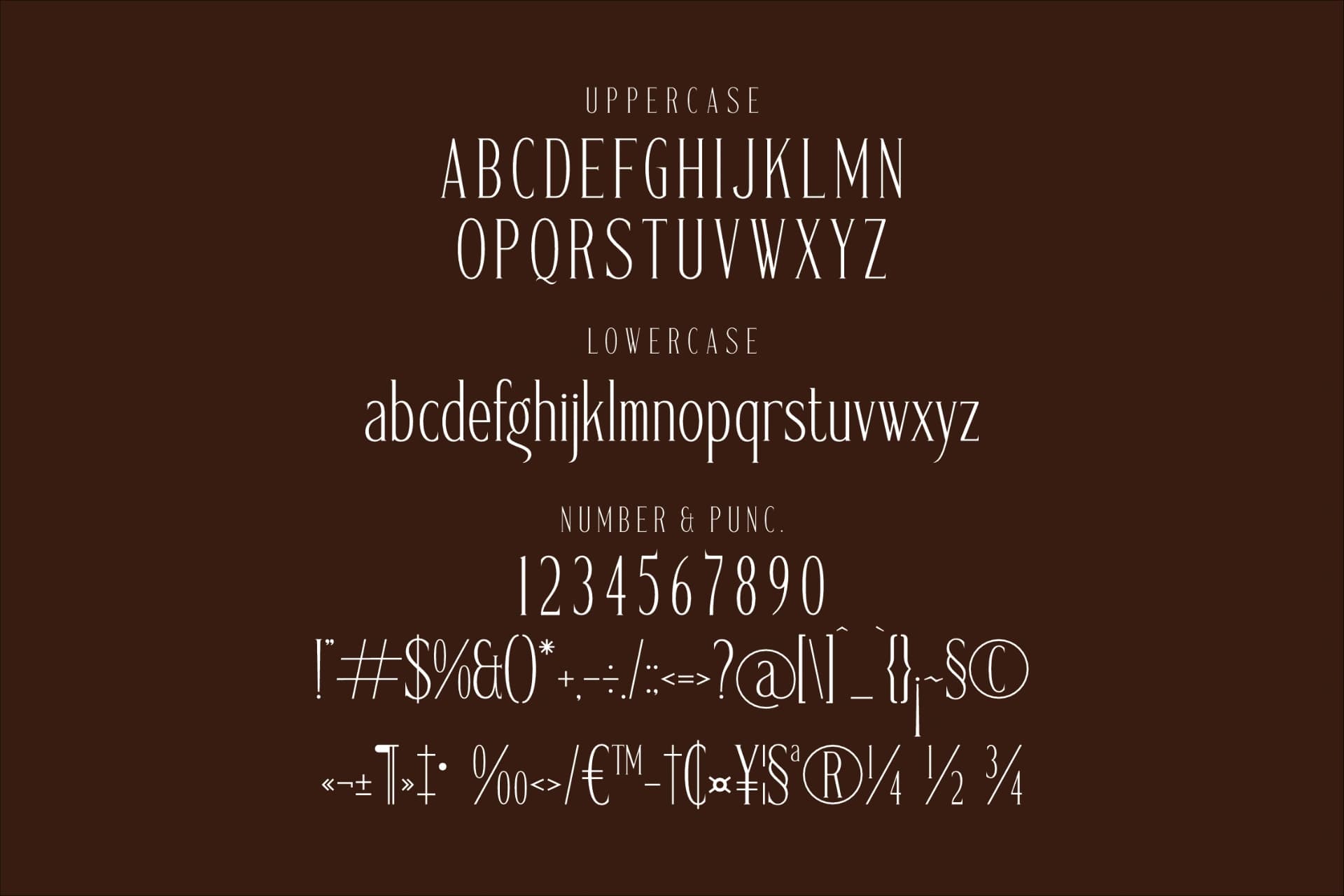 Preview 13 for Gadnesh Meteora - A Modern Serif Font