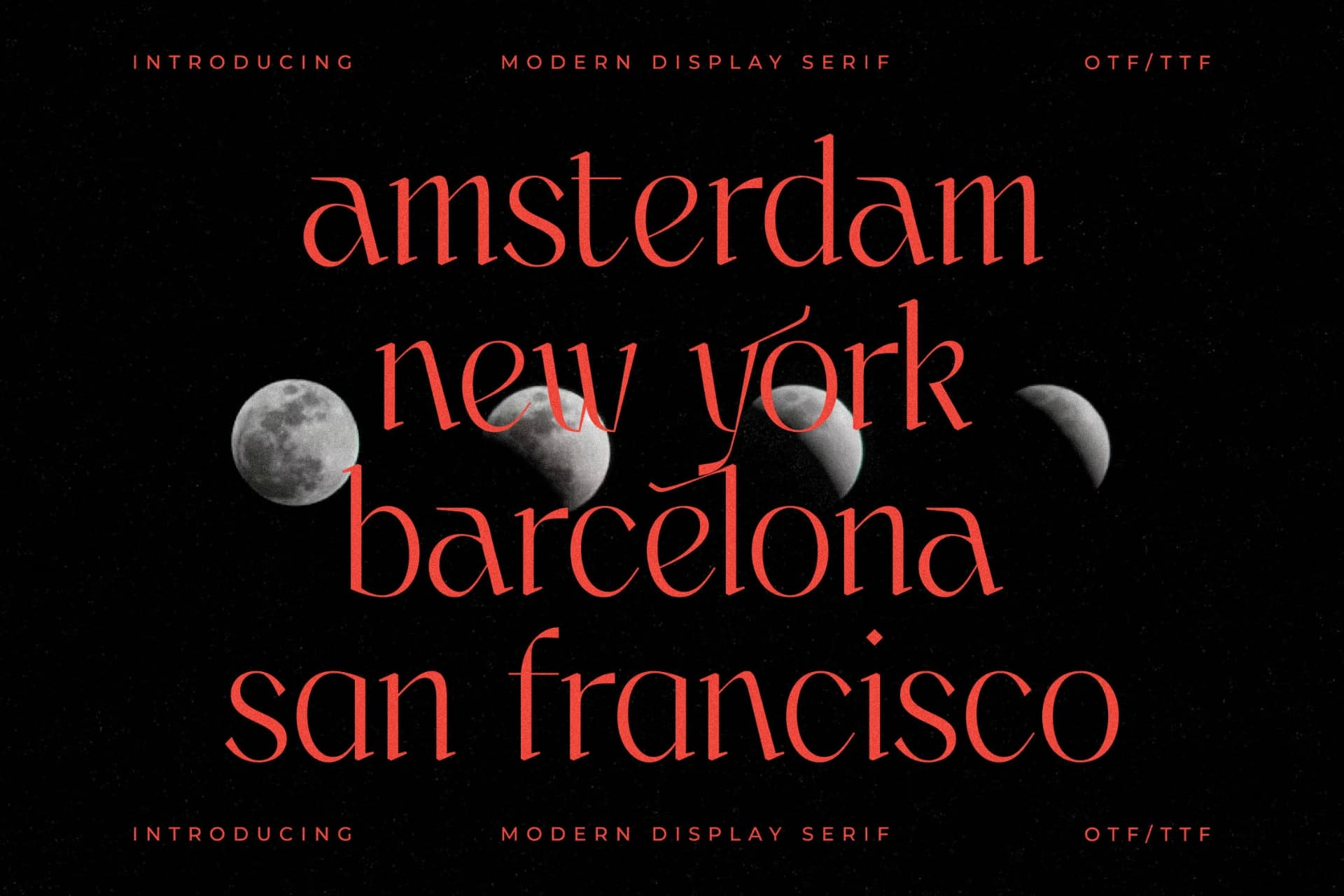 Preview 3 for Wersfiga - Modern Display Serif Font