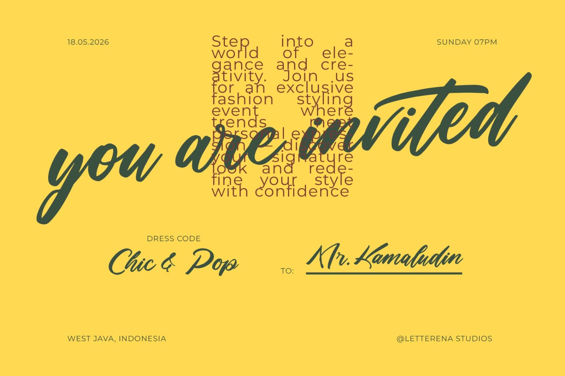 Preview 6 for Stylish Rackets – Beautiful Handwritten Font