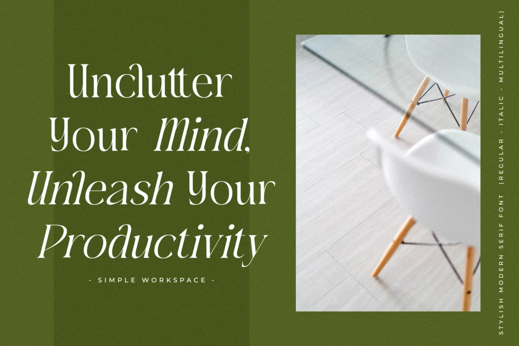 Preview 2 for Blanvad - Stylish Modern Serif