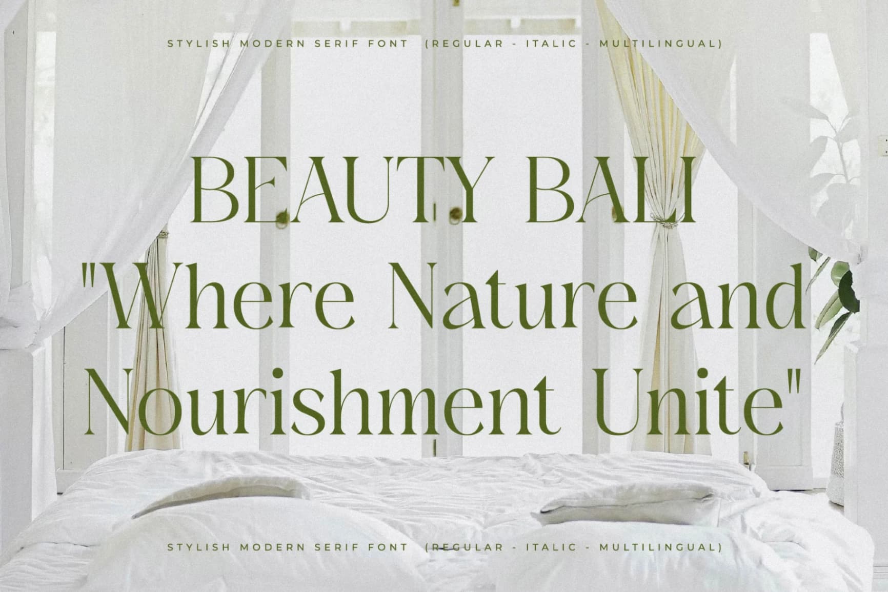 Preview 7 for Blanvad - Stylish Modern Serif