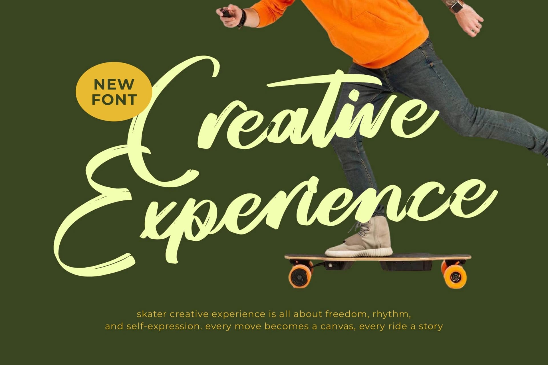 Preview 7 for Breatheasy – Modern Brush Font Type