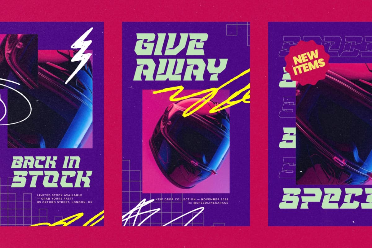 Preview 7 for Strike Vortex - Futuristic Racing Display
