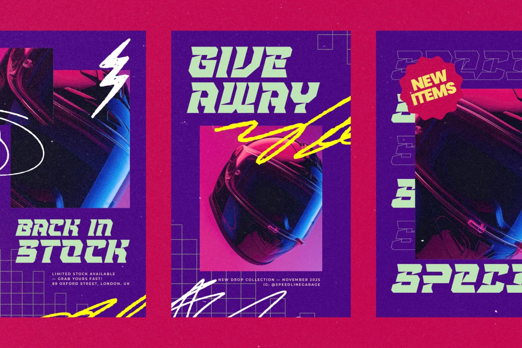 Preview 7 for Strike Vortex - Futuristic Racing Display