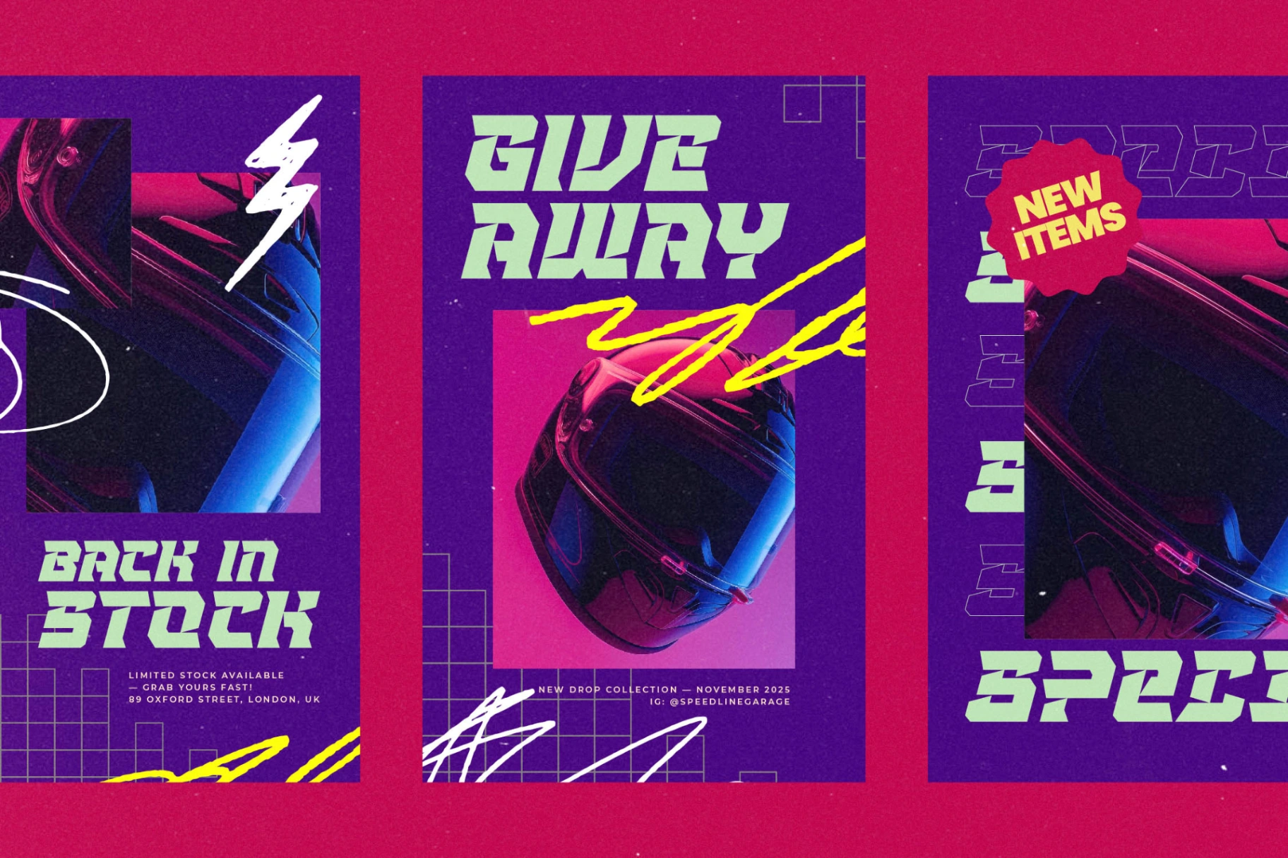 Preview 7 for Strike Vortex - Futuristic Racing Display