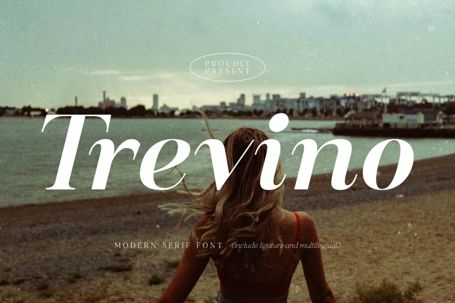 Preview of Trevino - Modern Serif Font font