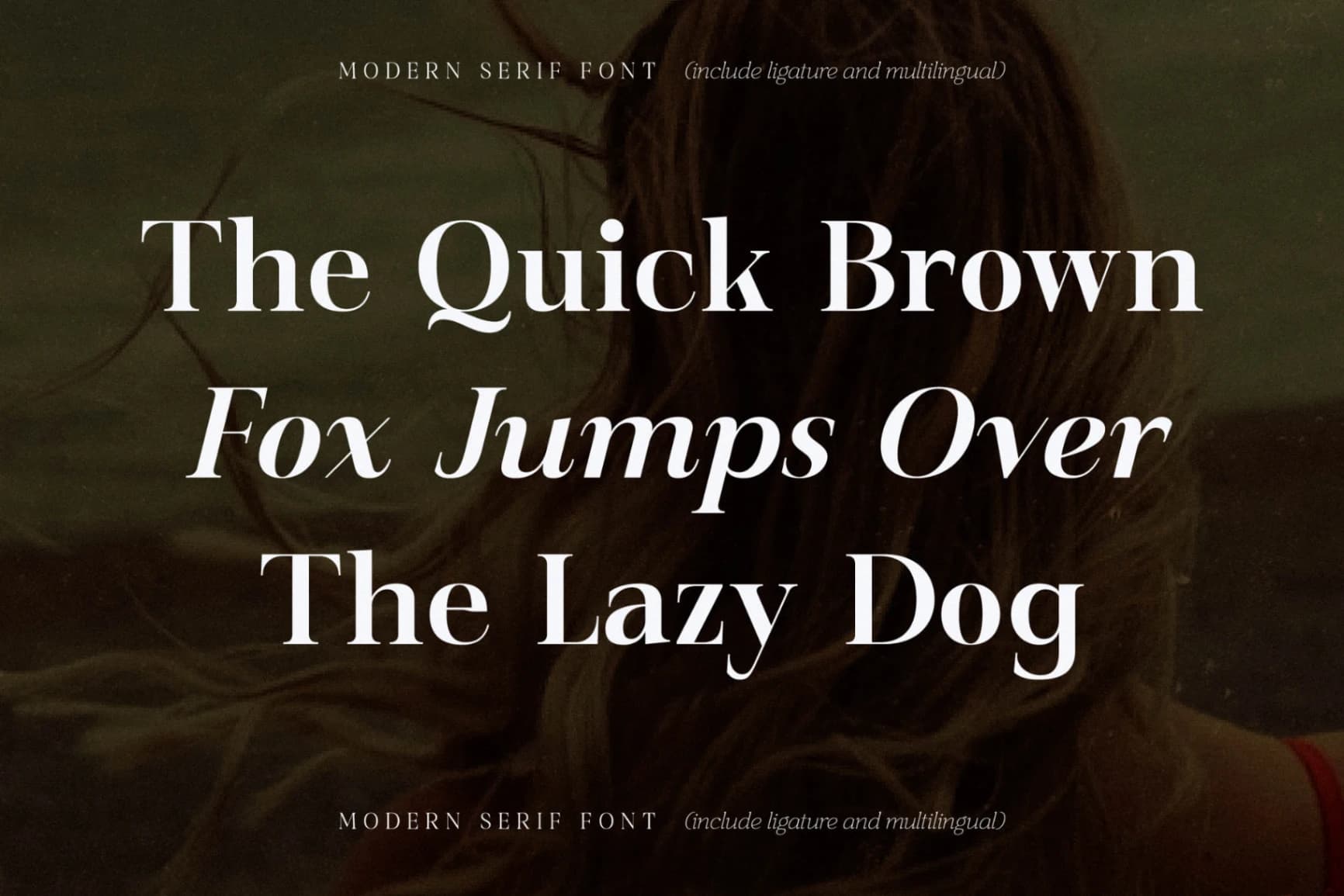 Preview 10 for Trevino - Modern Serif Font