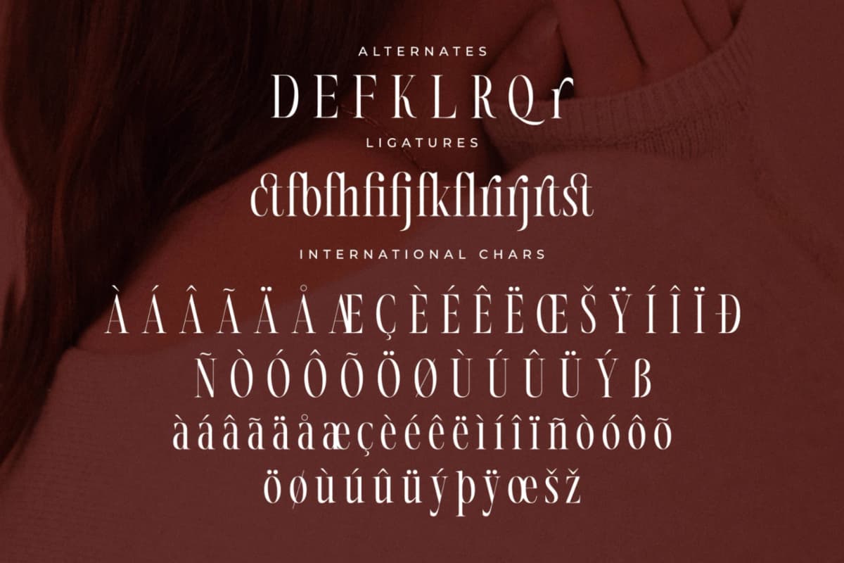 Nortine - A New Modern Serif Font font preview 14