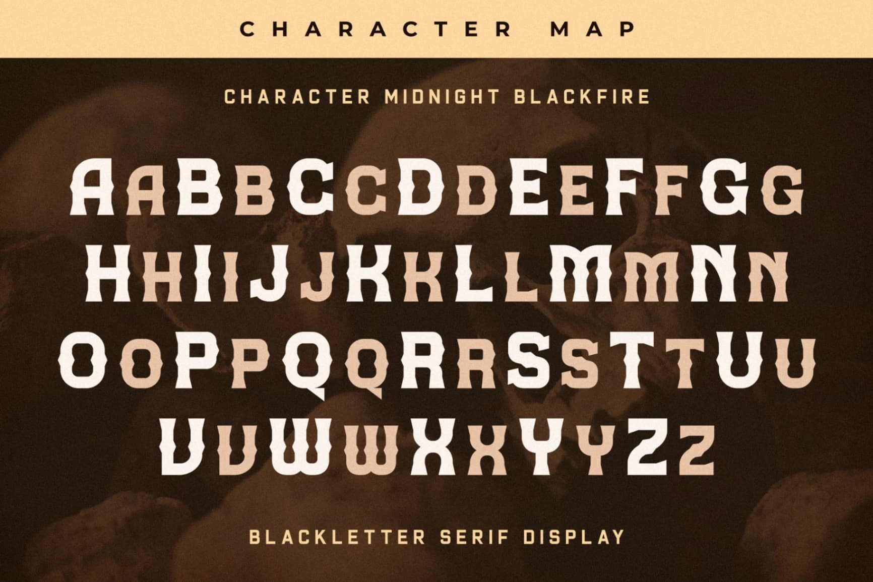 Preview 12 for Midnight Blackfire - Blackletter Serif Display Font