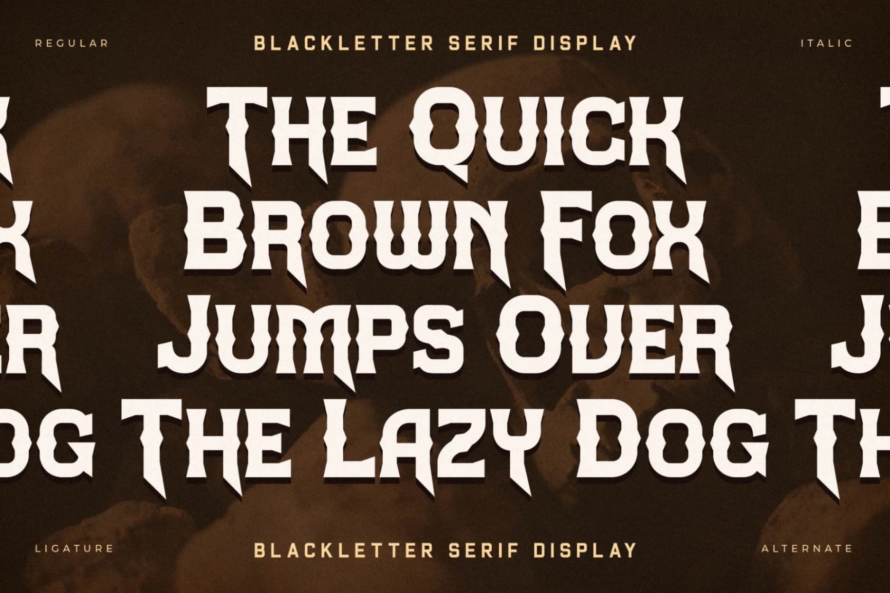 Preview 9 for Midnight Blackfire - Blackletter Serif Display Font