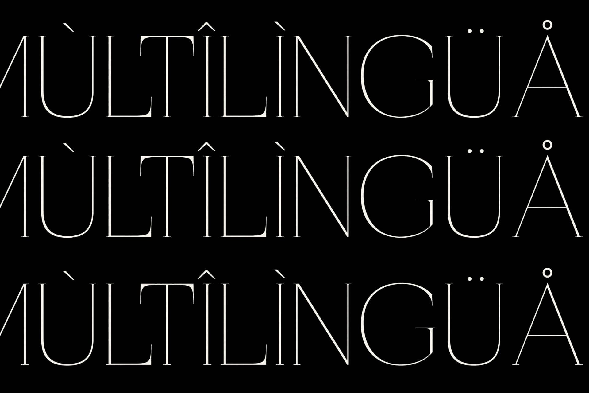 Preview 12 for Mochreh - New Display Serif Font