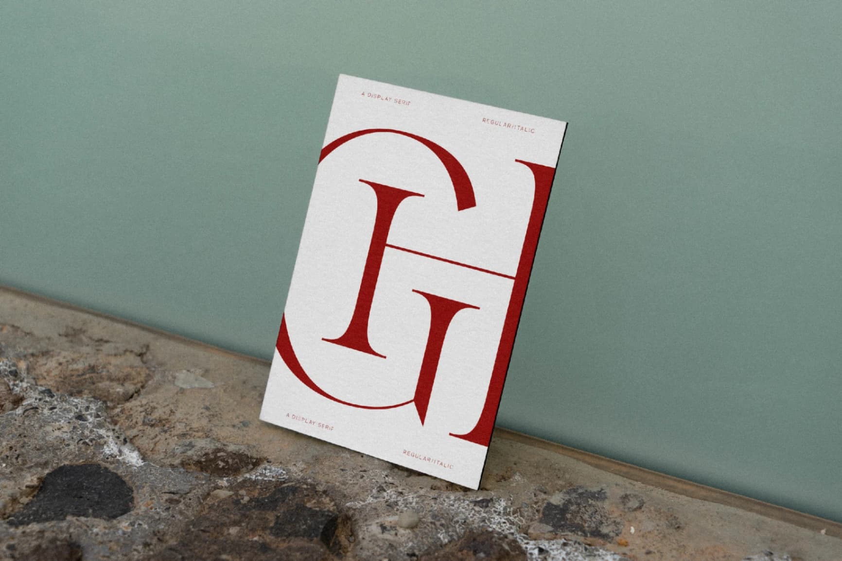Preview 5 for Ronachy - A Display Serif Font