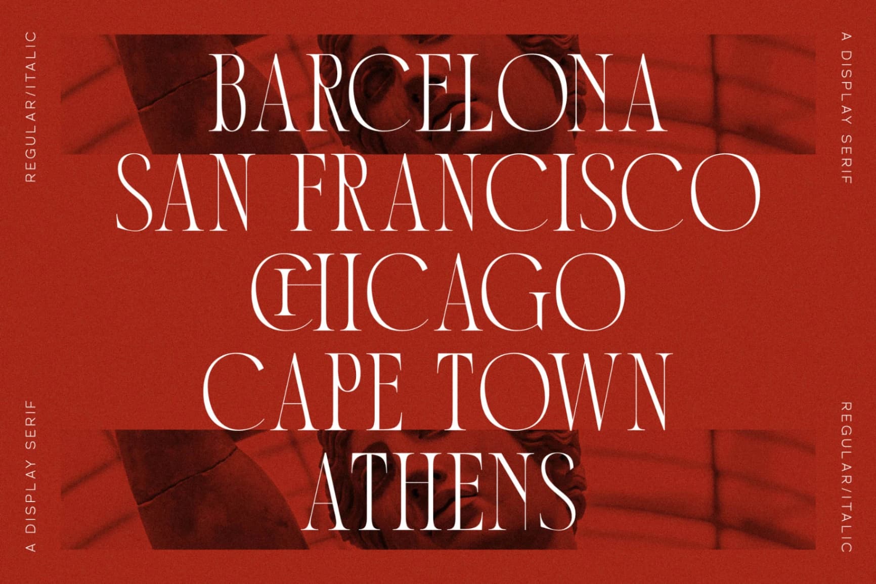 Preview 6 for Ronachy - A Display Serif Font