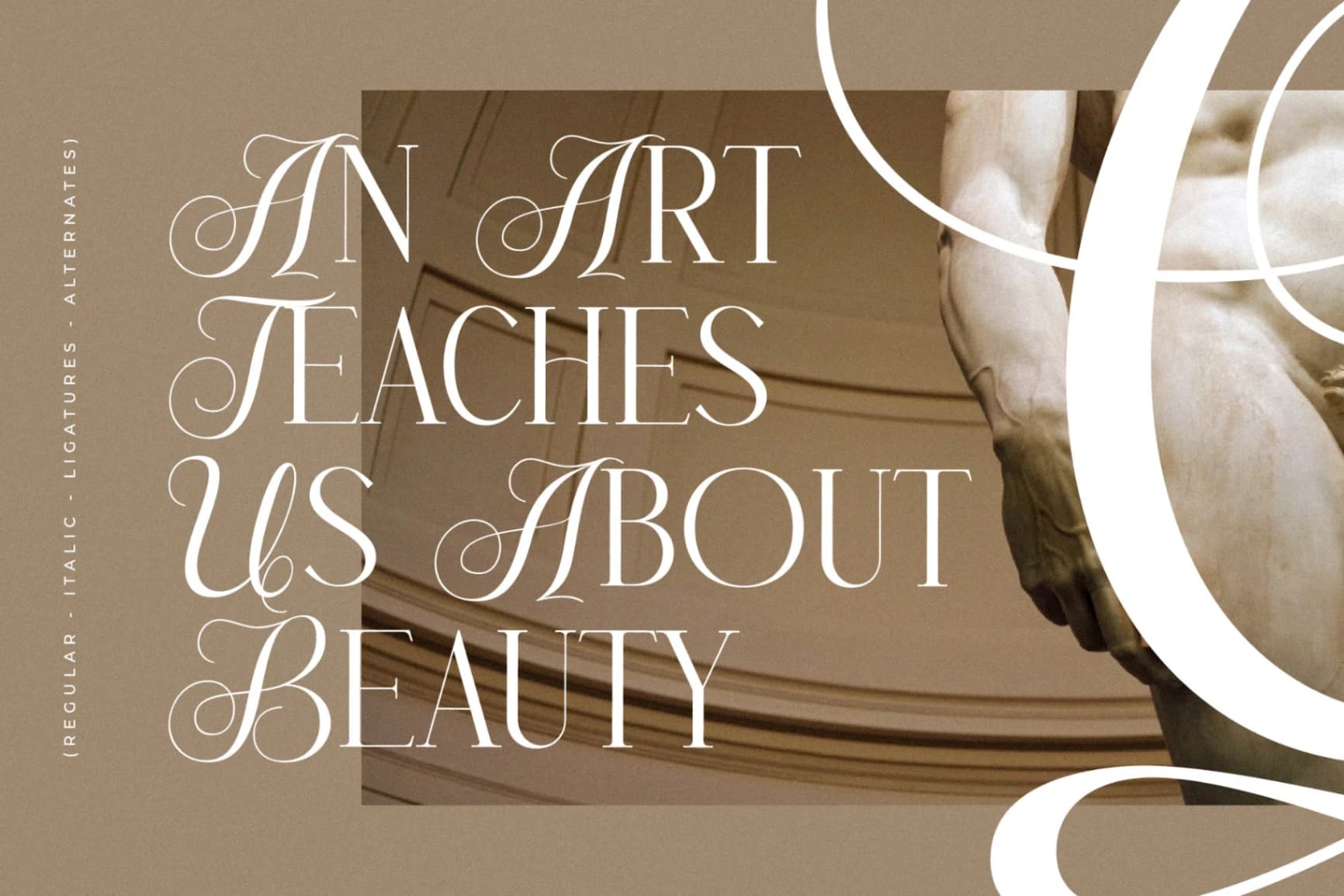 Preview 12 for Menasha Brown - New Hybrid Typeface