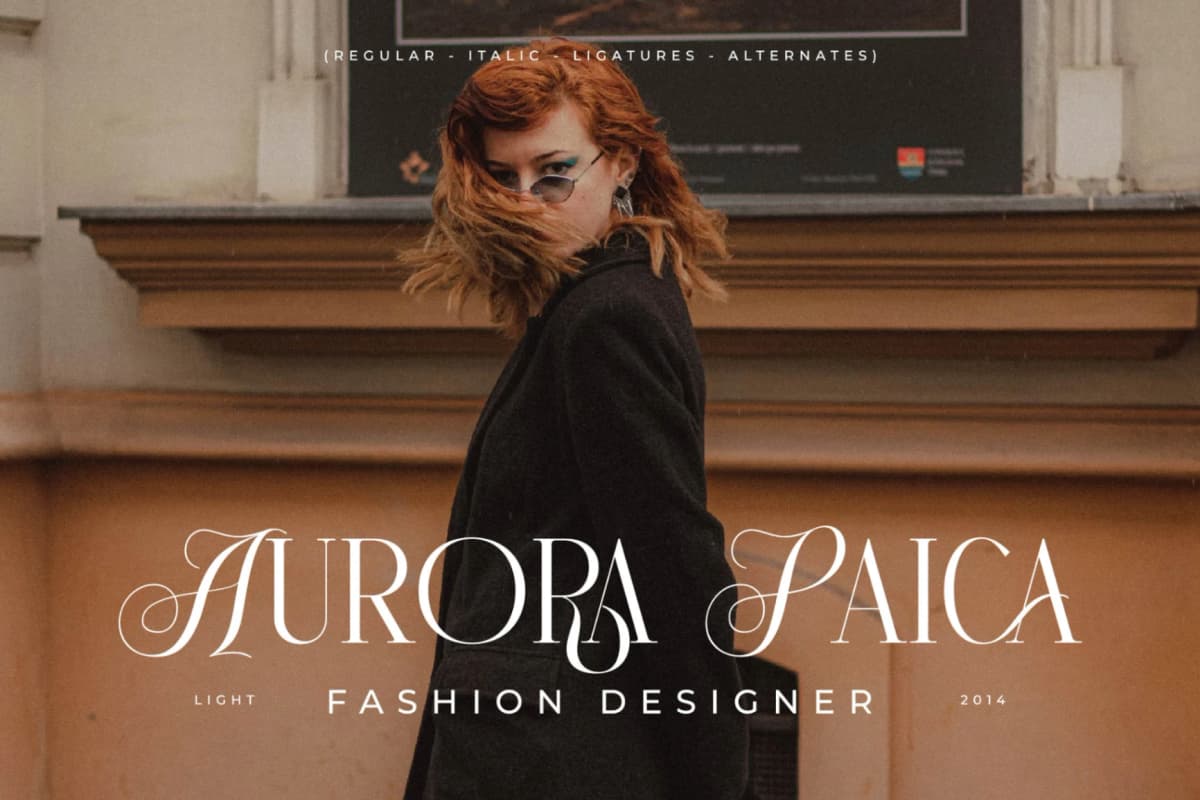 Menasha Brown - New Hybrid Typeface font preview 2