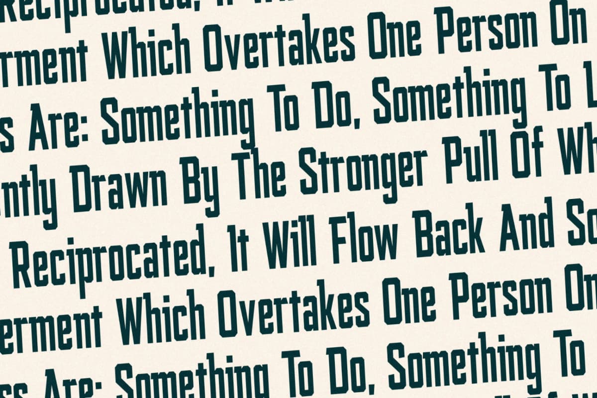 Smith Buck - Modern Sans Serif font preview 9
