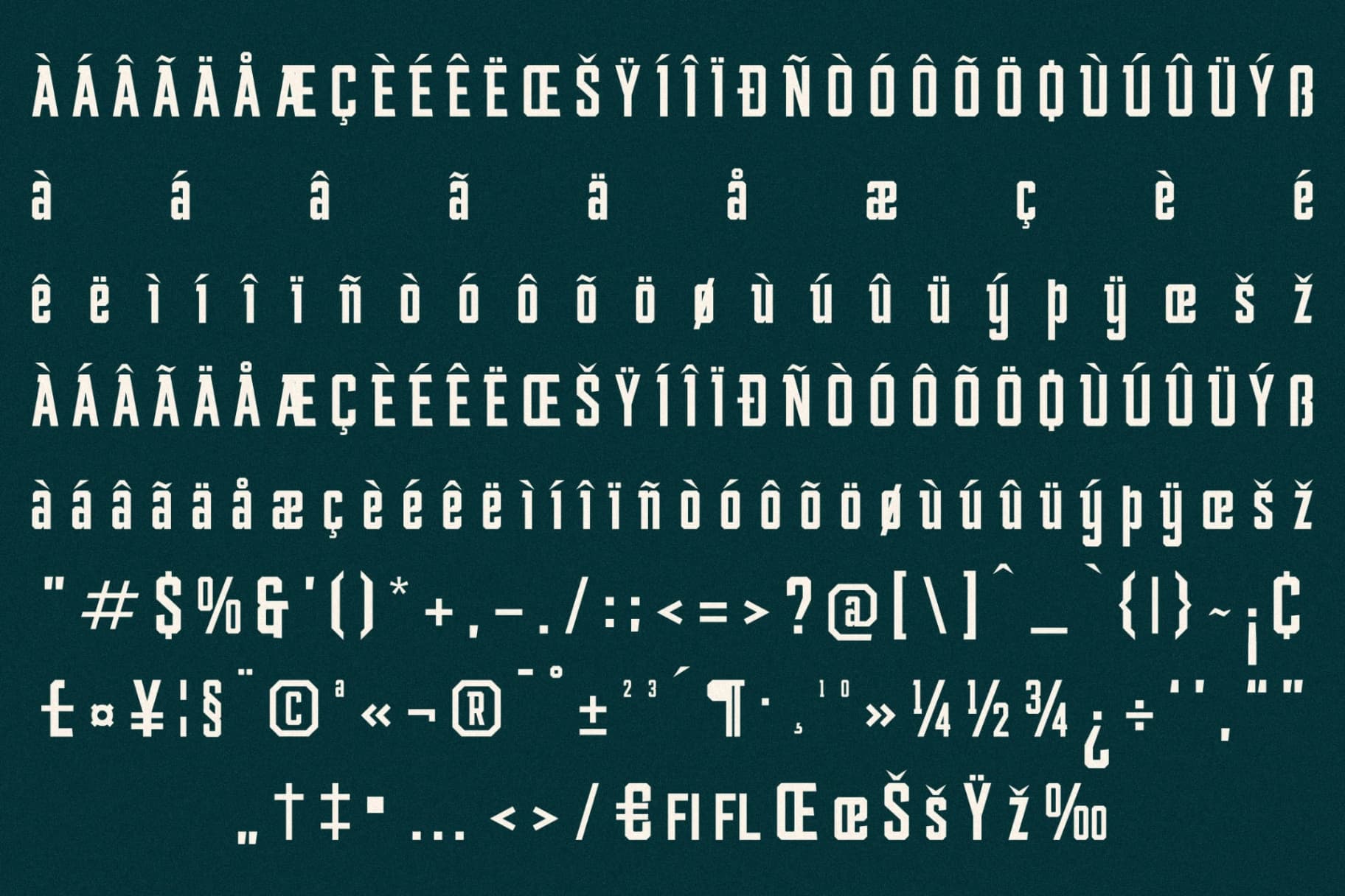Preview 14 for Smith Buck - Modern Sans Serif
