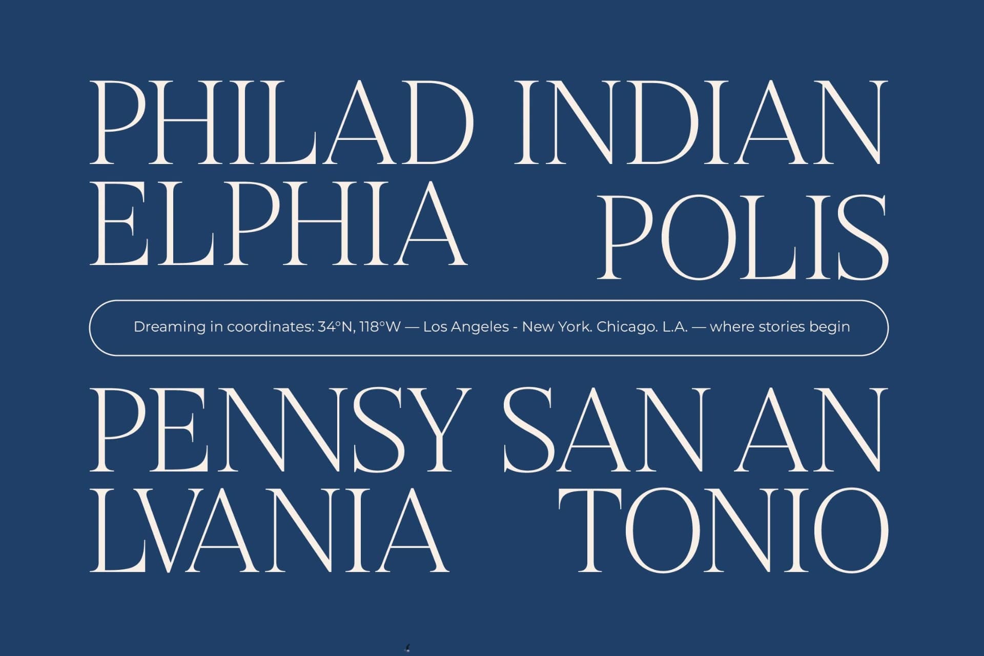 Preview 6 for Stokeda - Thin Serif Display Font
