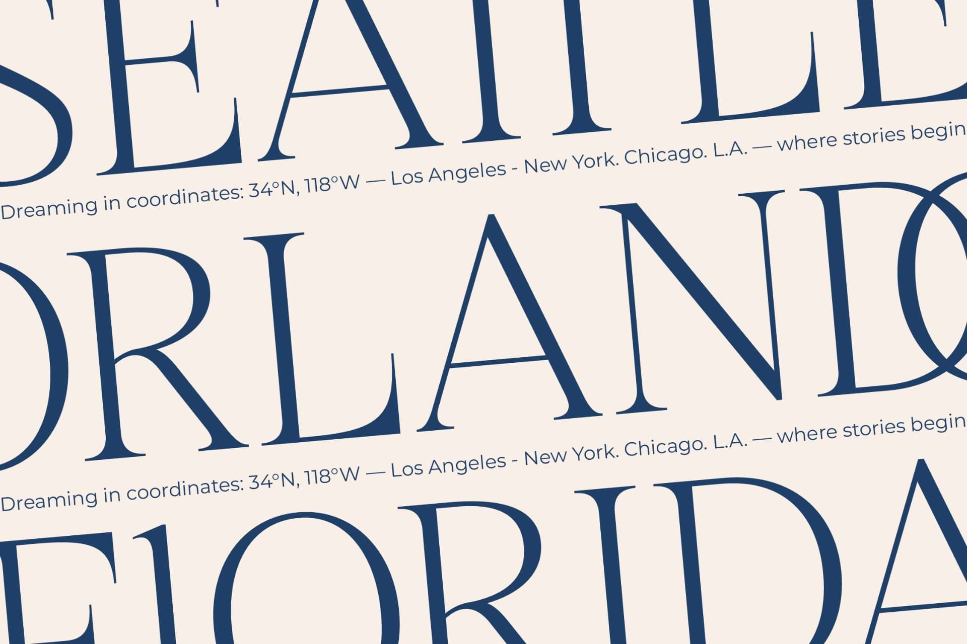 Preview 3 for Stokeda - Thin Serif Display Font