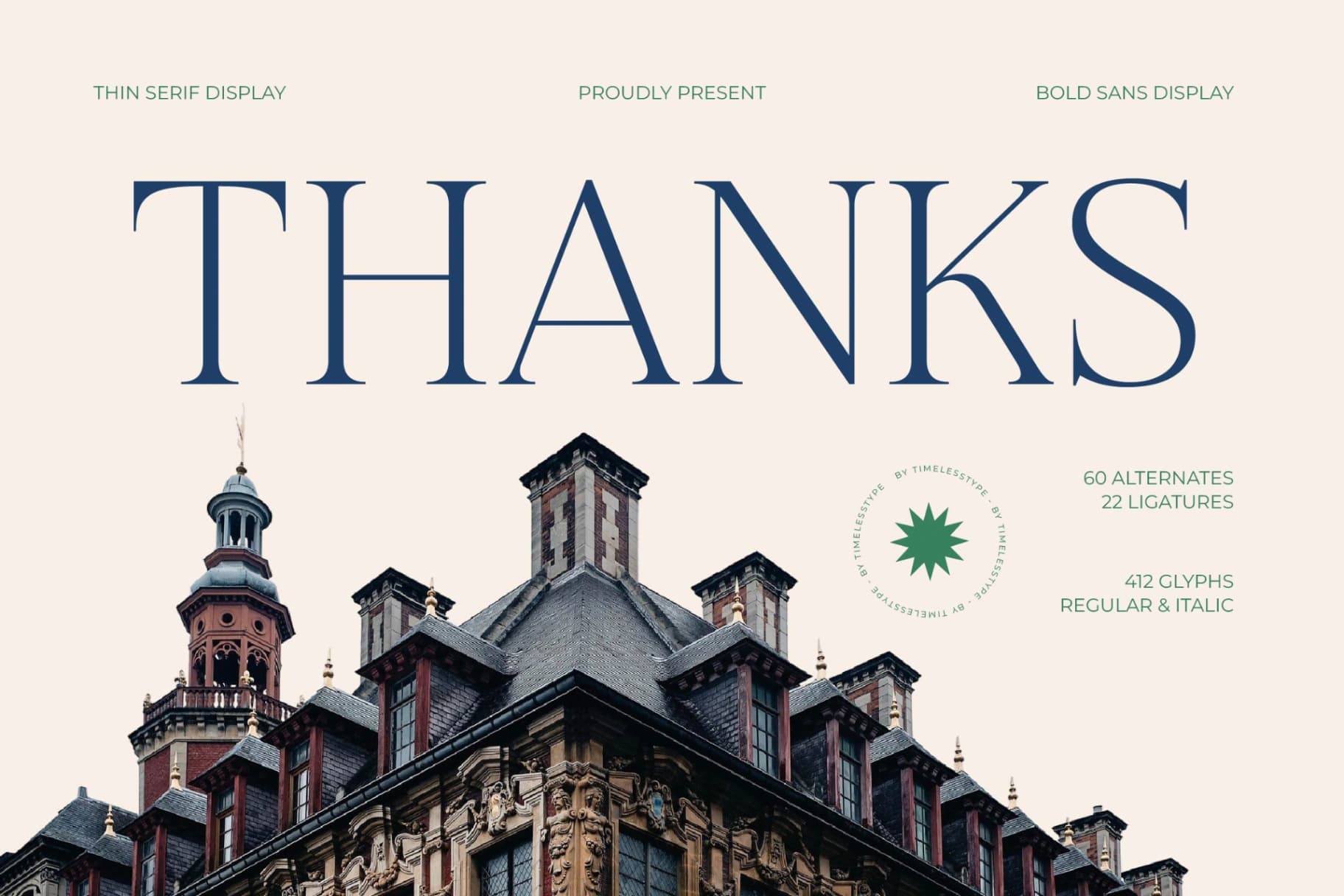 Preview 15 for Stokeda - Thin Serif Display Font