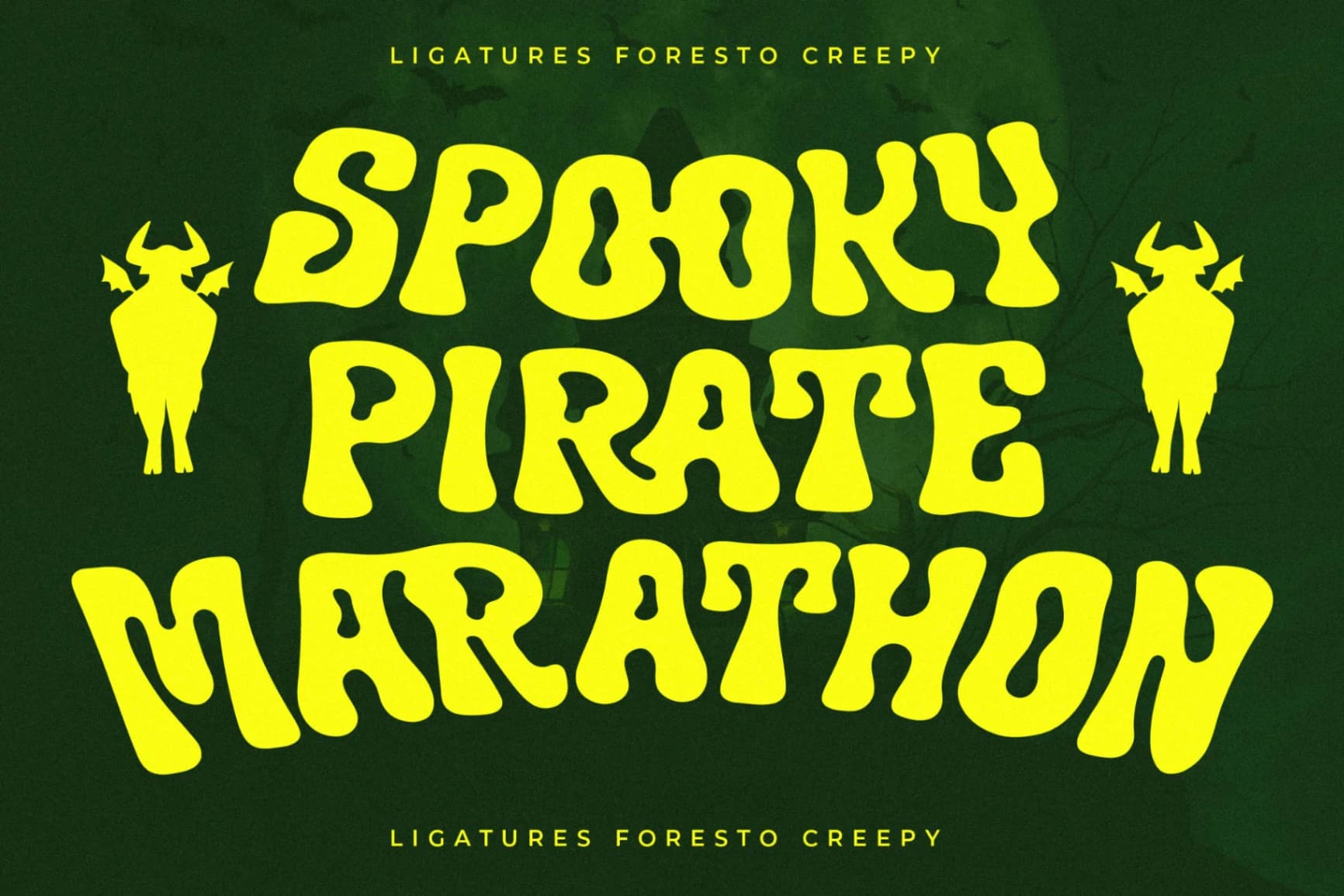 Preview 11 for Foresto Creepy - Halloween Font
