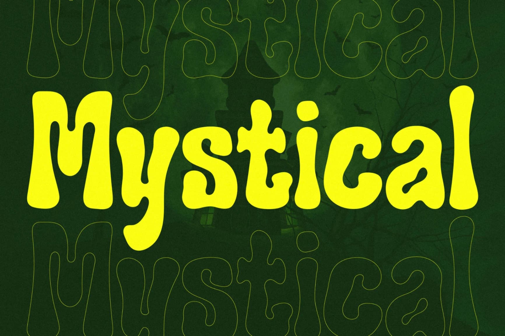 Preview 3 for Foresto Creepy - Halloween Font