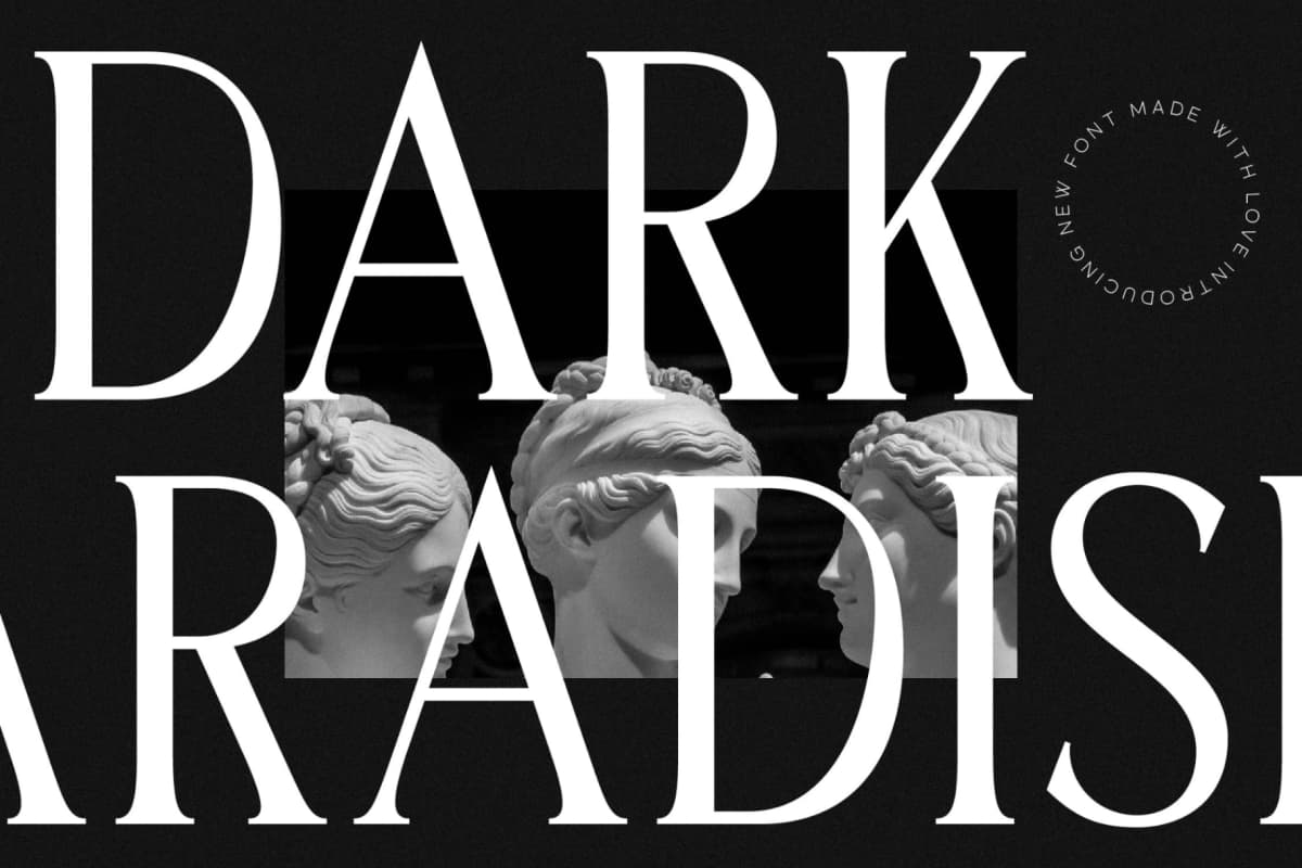 Horge - A Display Serif Font font preview 6