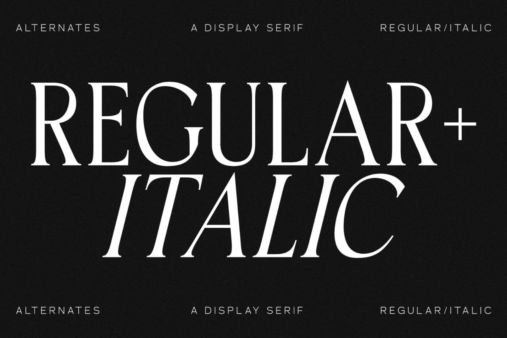 Preview 4 for Horge - A Display Serif Font