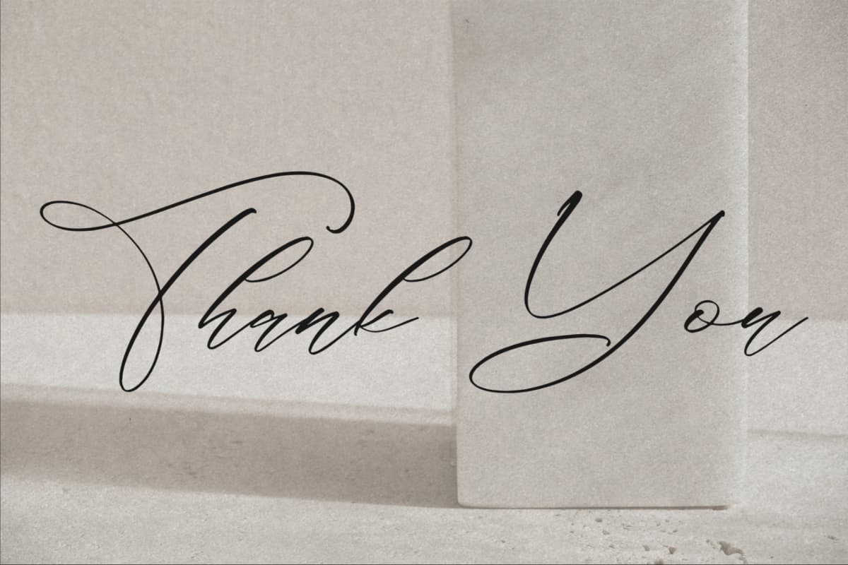 Preview 15 for Classthy Theriond - Chic Calligraphy Font