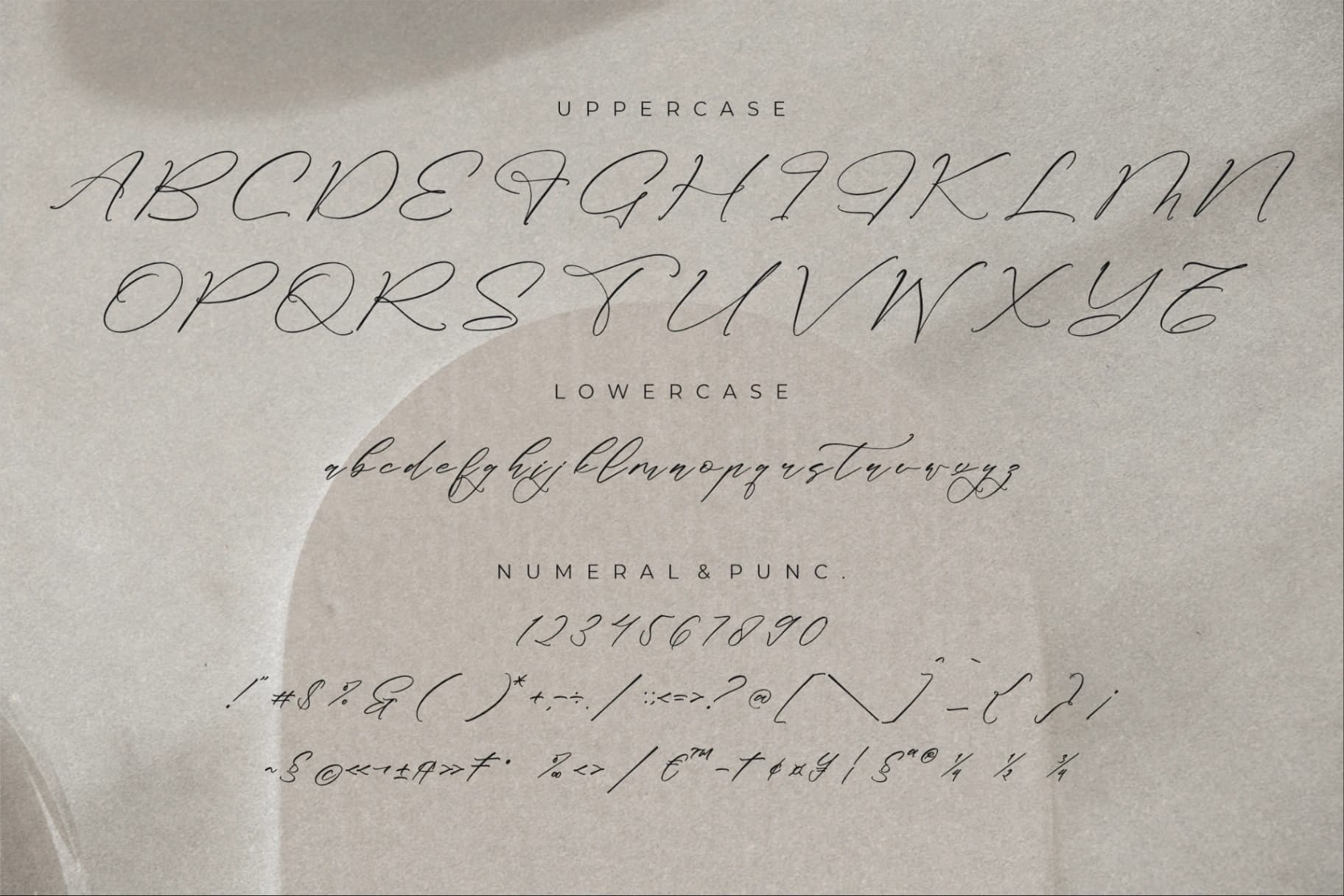 Preview 13 for Classthy Theriond - Chic Calligraphy Font