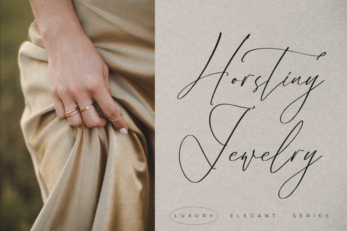 Velodicals Holysmith - Luxury Script Font font preview 3