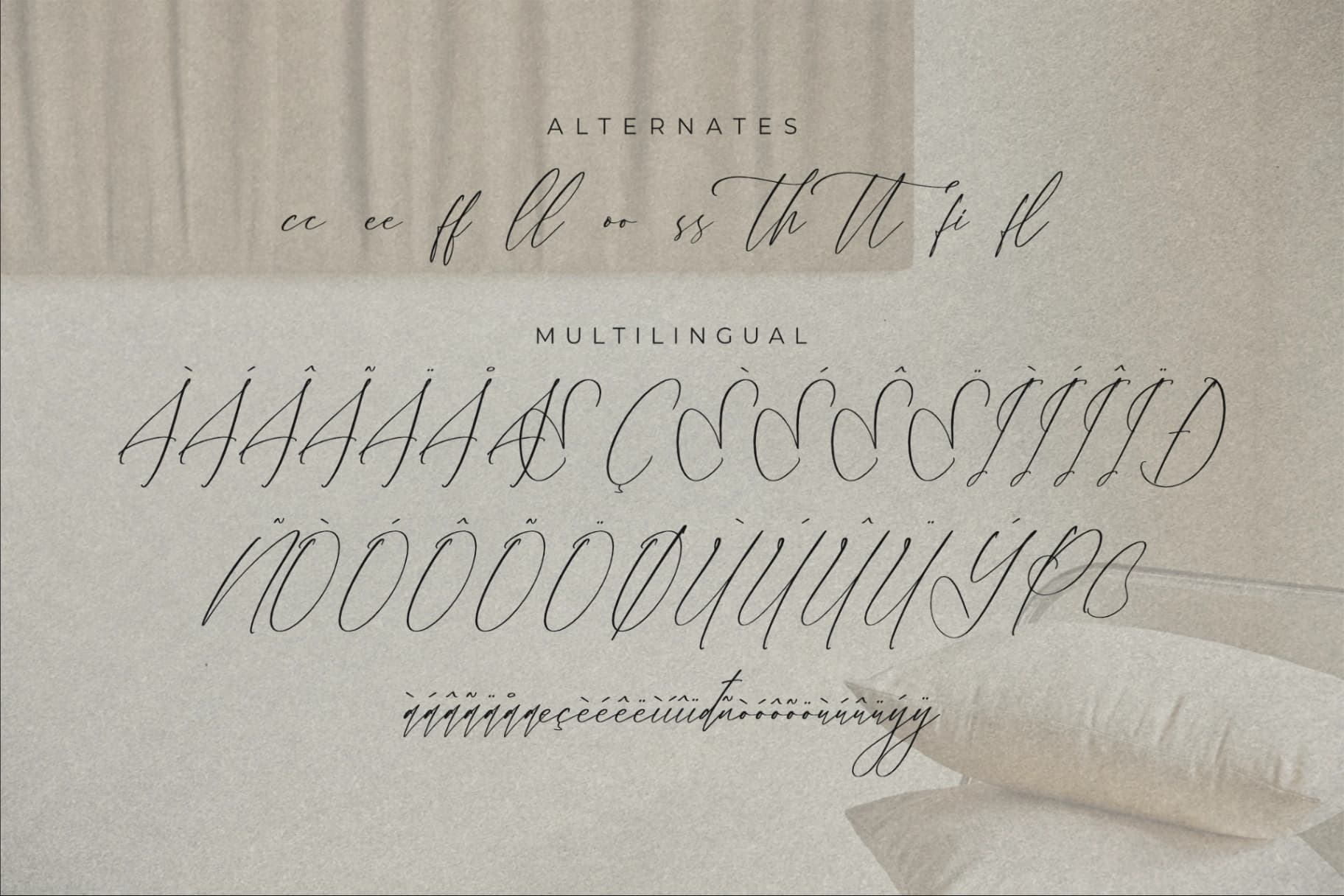 Preview 14 for Velodicals Holysmith - Luxury Script Font
