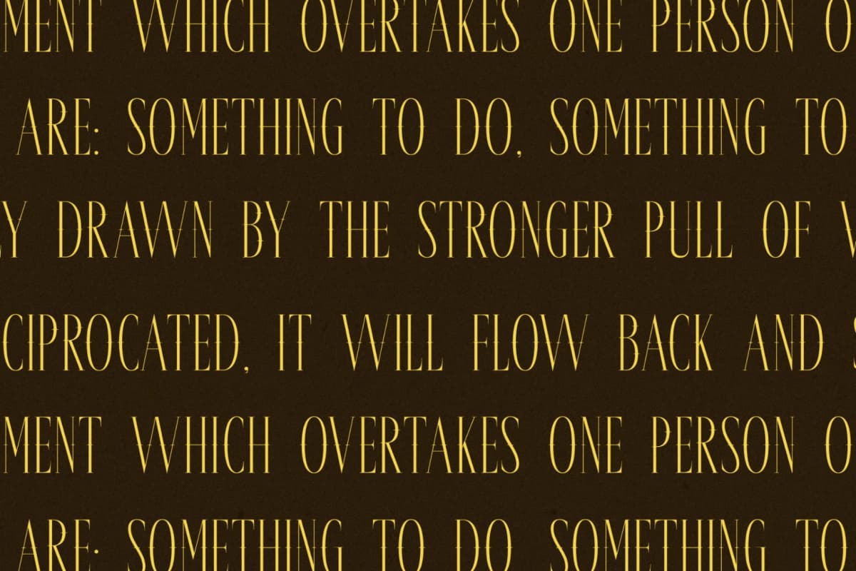 Galderon - A Display Serif Font font preview 10